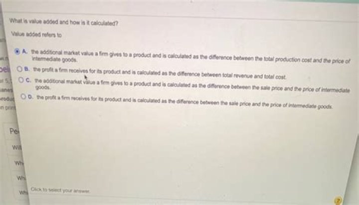 What is a calculated answer?
