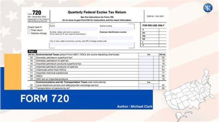 What is a form 720?