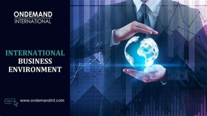 What is a global business environment?