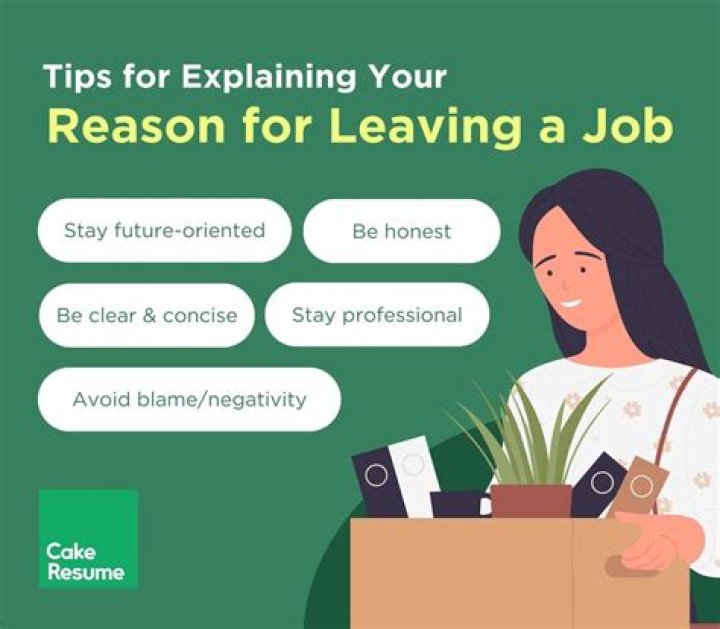 What is a good reason for leaving an employer?