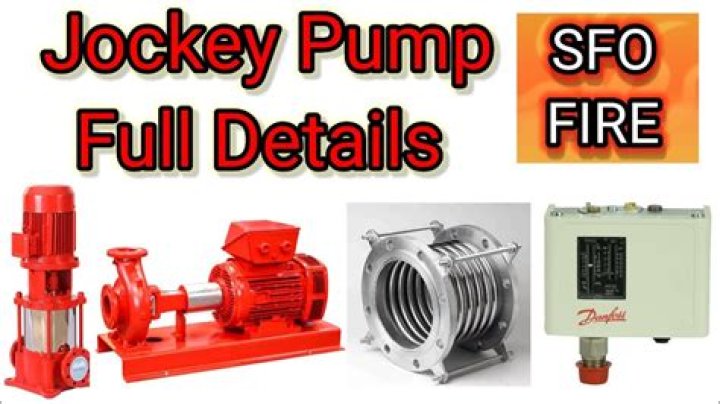What is a jockey pump used for?