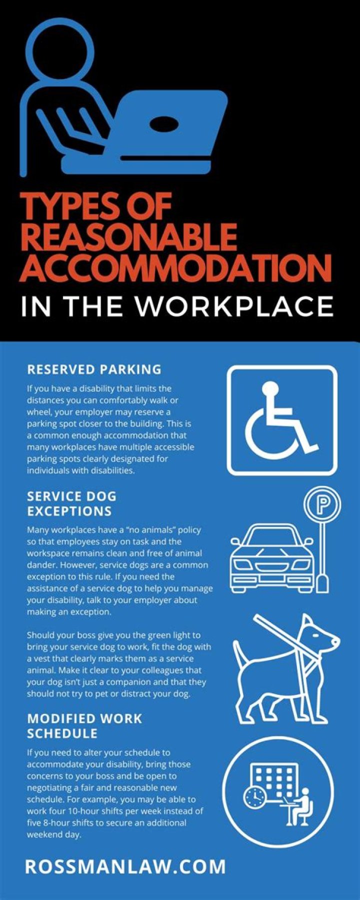 What is a reasonable accommodation for workers with different abilities?