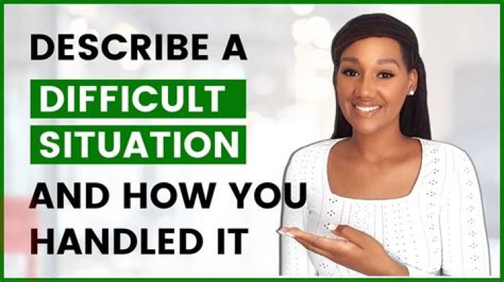What is a word to describe a difficult situation?