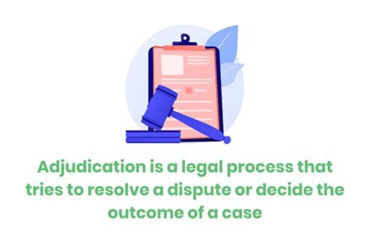 What is adjudication in pharmacy?
