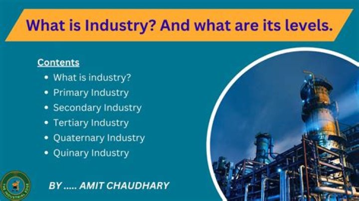 What is an example of a quinary industry?