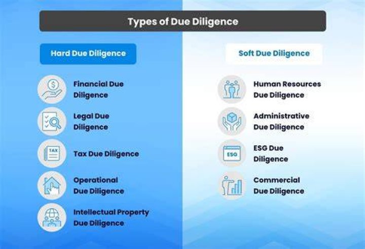 What is an example of due diligence?