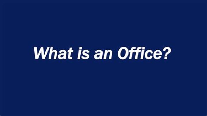 What is an office who are office staff?