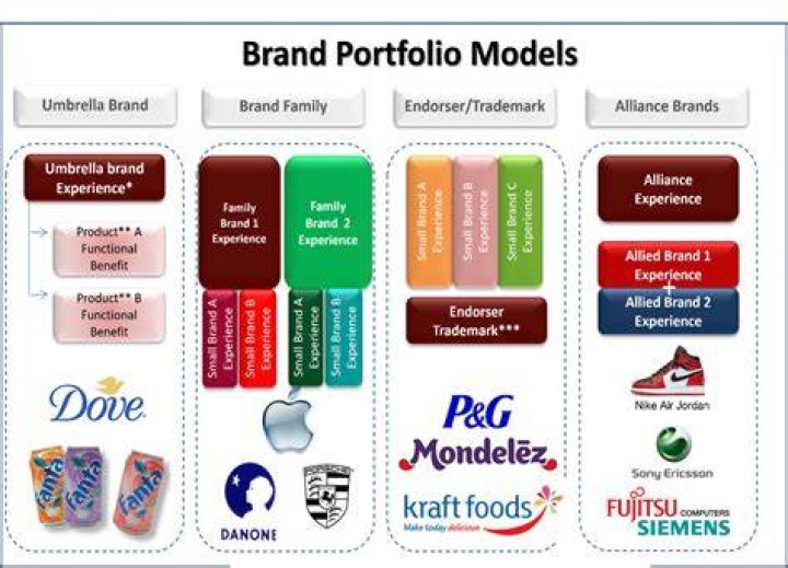What is brand portfolio example?