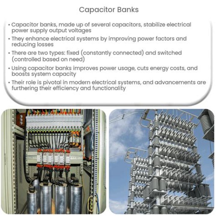 What is capacitor bank for?
