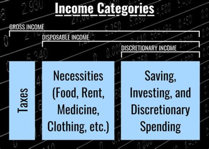 What is classed as disposable income?