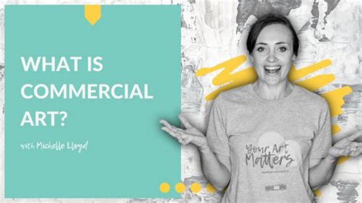 What is commercial art meaning?