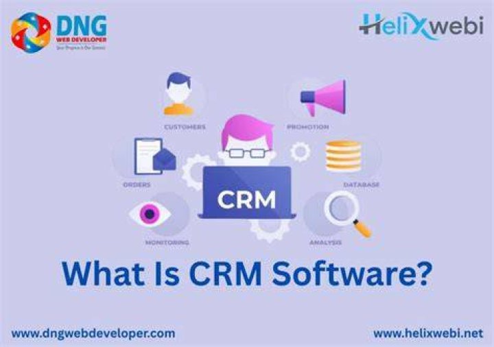 What is CRM software solutions?