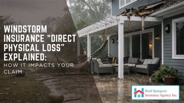 What is direct physical loss in insurance?