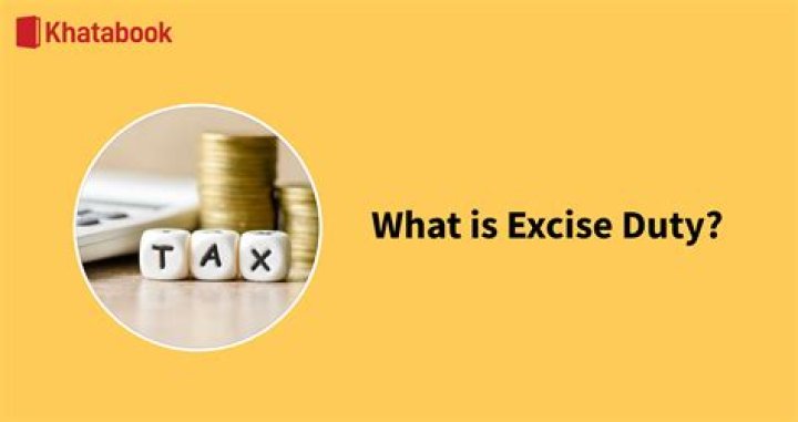 What is excise Duty and what is its purpose?