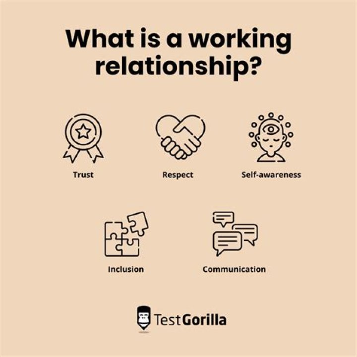 What is good relationship with co-workers?