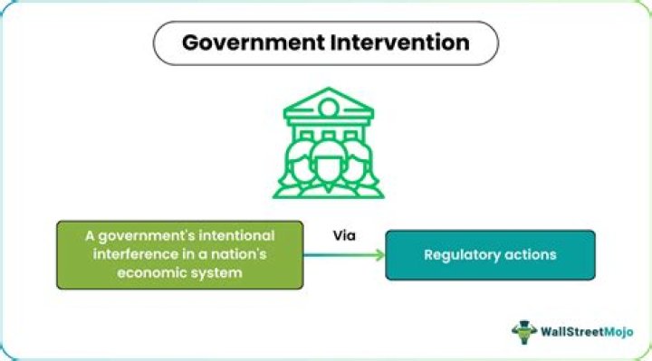 What is government intervention in business?