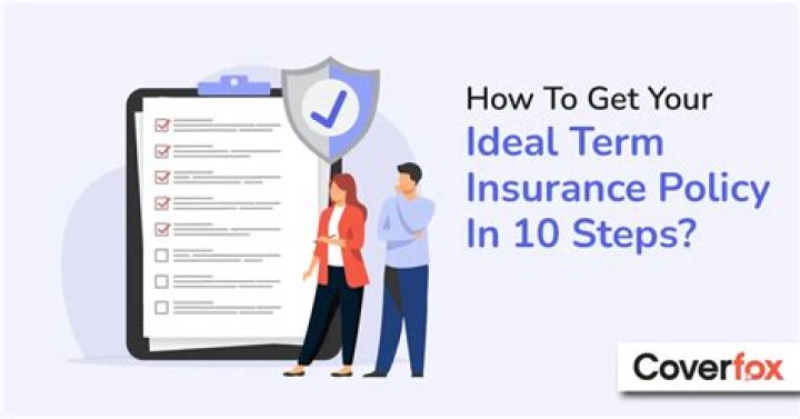 What is ideal term for term insurance?