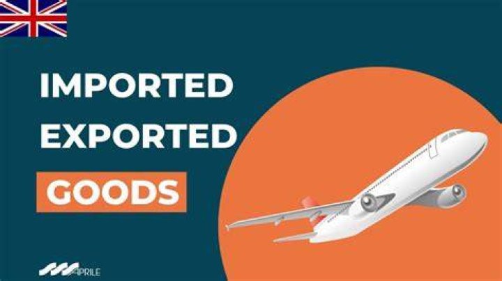 What is imported most into London?