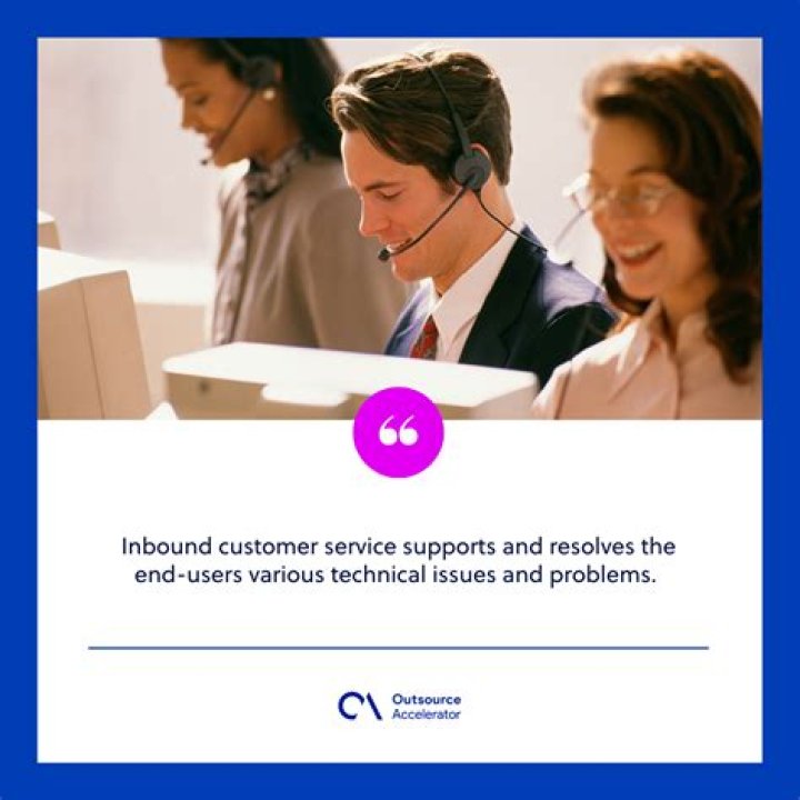 What is inbound and outbound customer support?