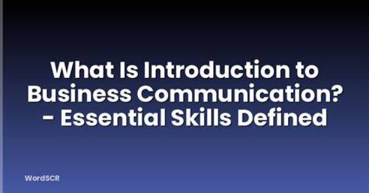 What is introduction to business?