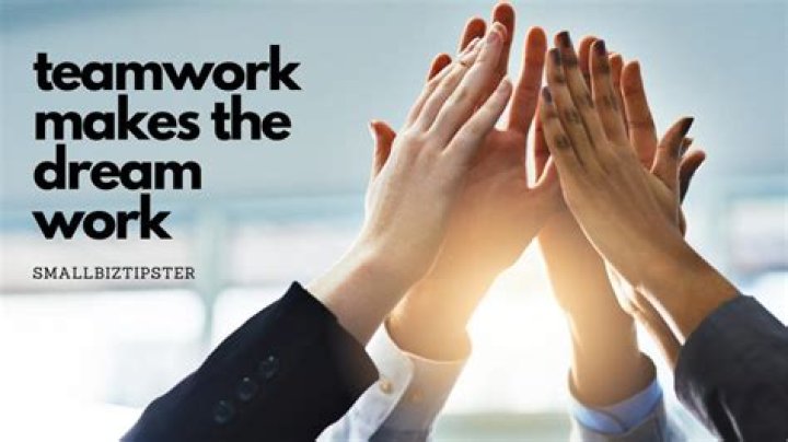 What is it called when a team works well together?