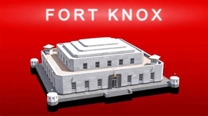 What is kept at Fort Knox?