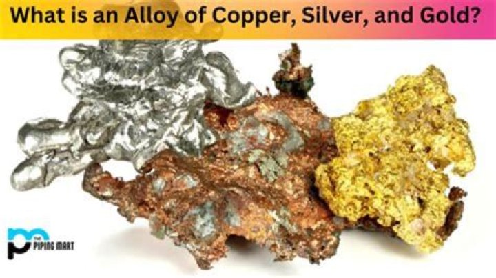 What is made up of silver and copper?
