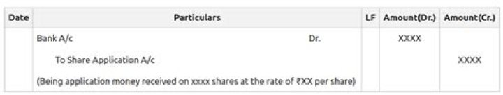 What is mean by share application money?