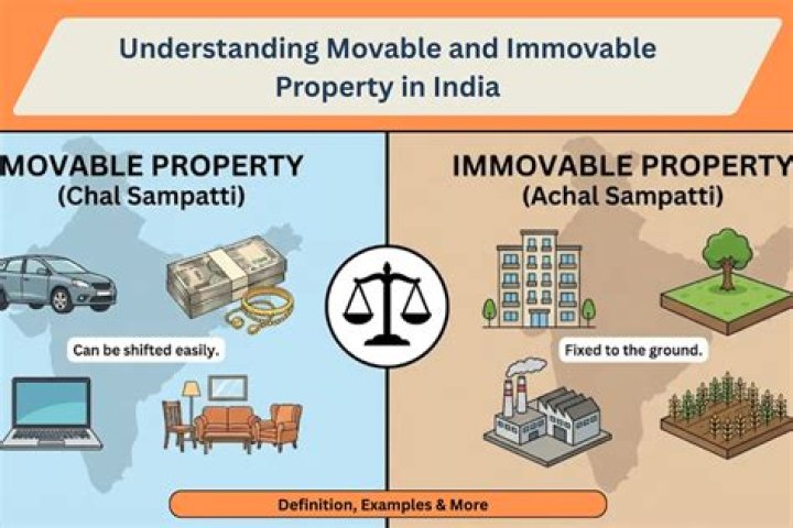 What is meant by movable property?