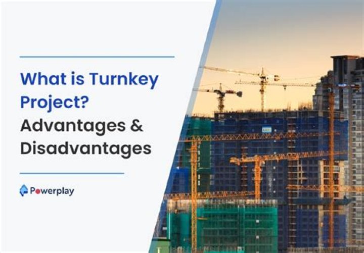 What is meant by turnkey projects?