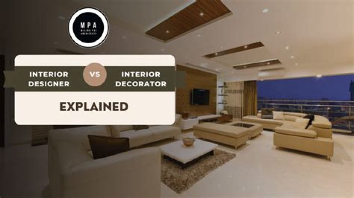 What is one similarity between interior decorators in interior designers?