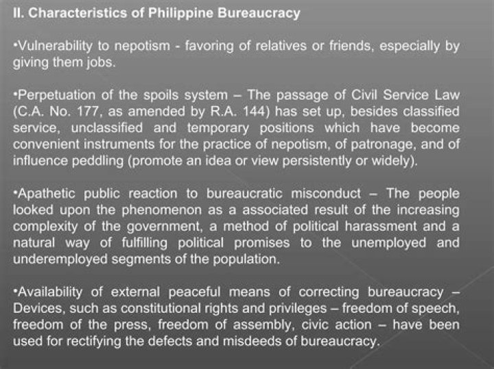 What is Philippine bureaucratic behavior?