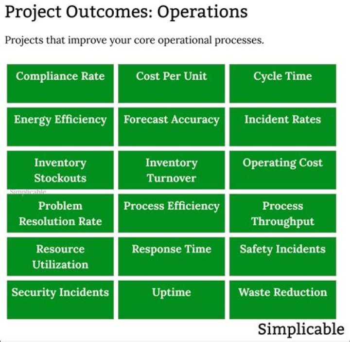 What is project output and outcomes?