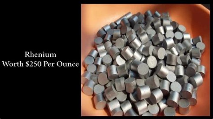 What is rhenium worth?