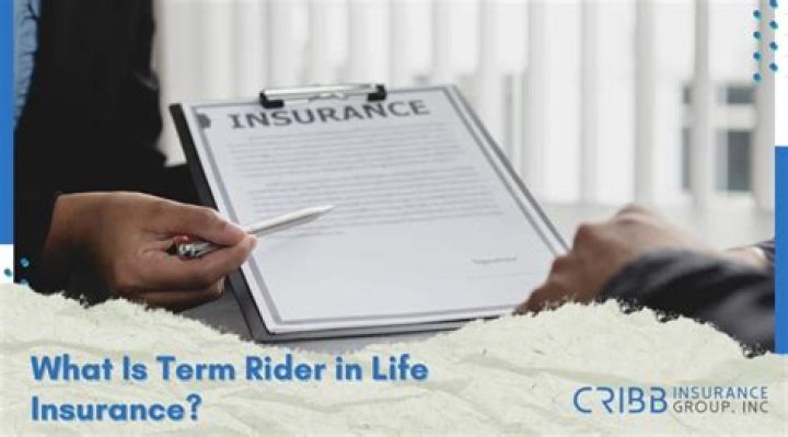 What is term Rider?