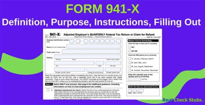 What is the address for 941 forms?