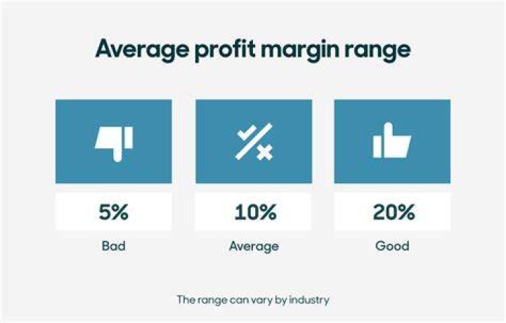 What is the average profit margin for a franchise?