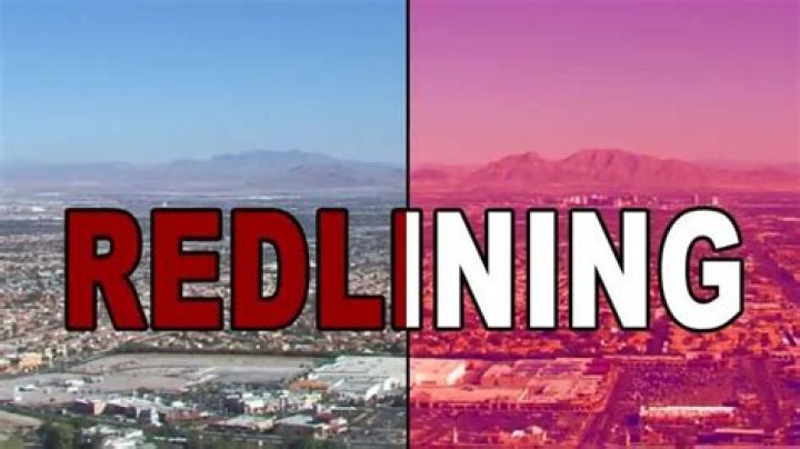 What is the best definition of redlining?