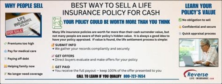 What is the best way to sell a life insurance policy?