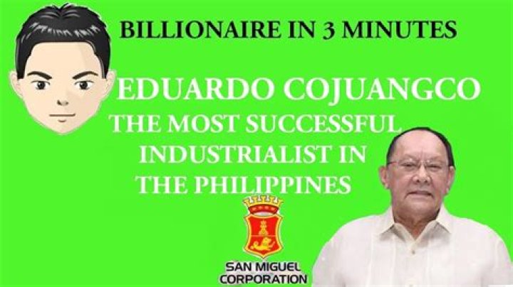 What is the business of Eduardo Cojuangco?
