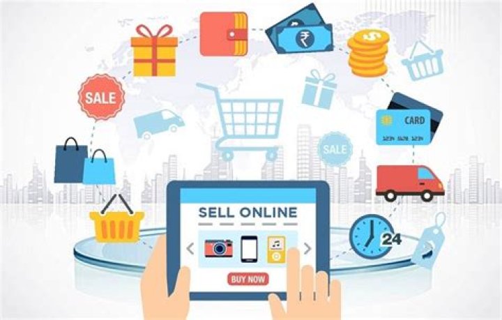 What is the buying and selling of goods and services online?