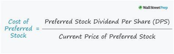 What is the cost of financing using preferred stock?
