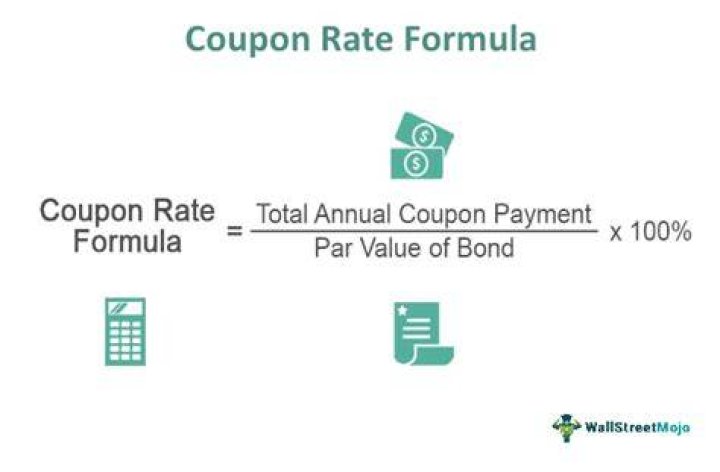 What is the coupon rate equal to?