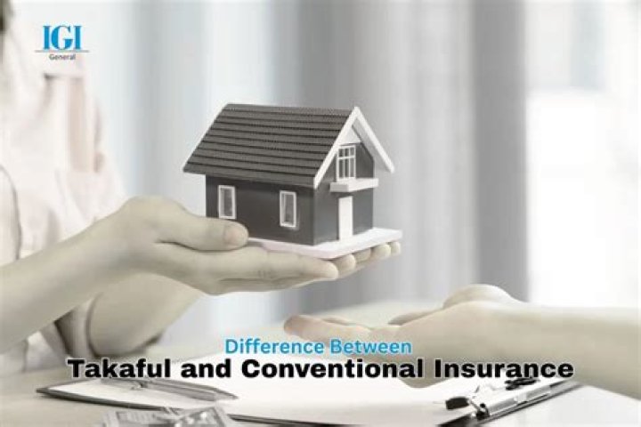What is the difference between conventional and takaful insurance?