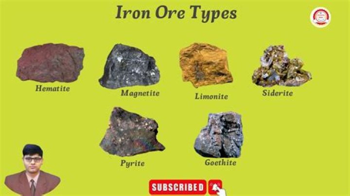 What is the difference between ore and iron?