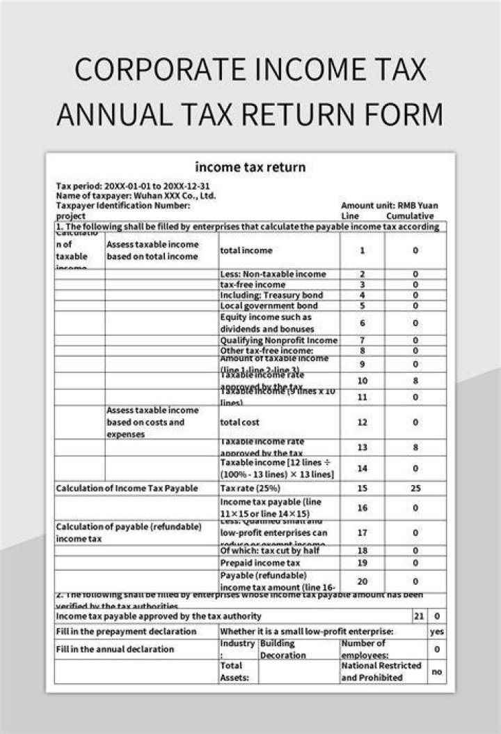 What is the filing date for corporate tax returns?