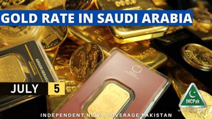 What is the gold rate today in Saudi Arabia?