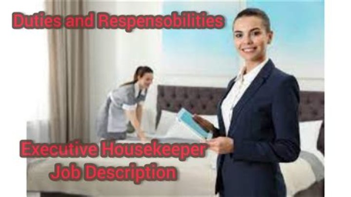 What is the key role of executive housekeeper?