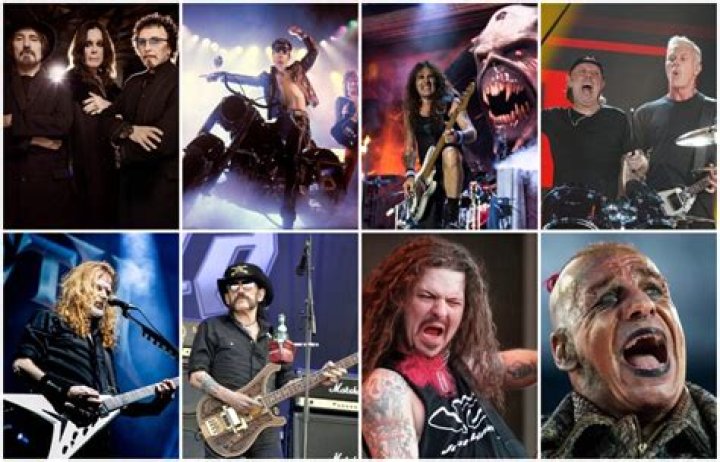 What is the main music characteristic of heavy metal?