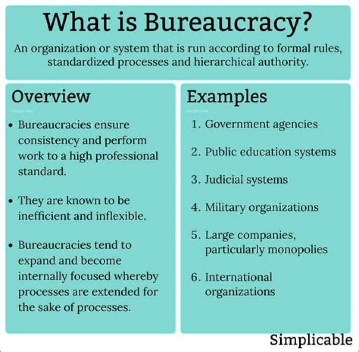 What is the meaning of bureaucracy in business?